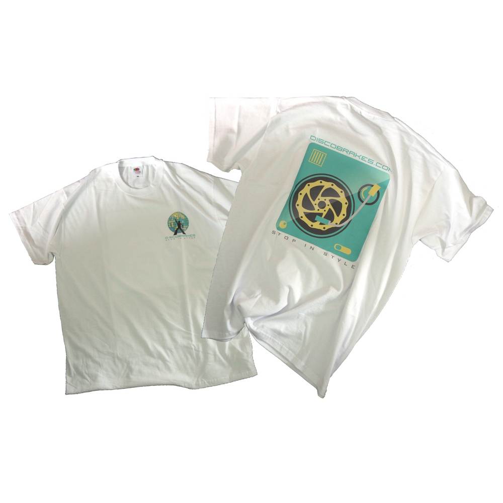 Disco Deck T-shirt - white